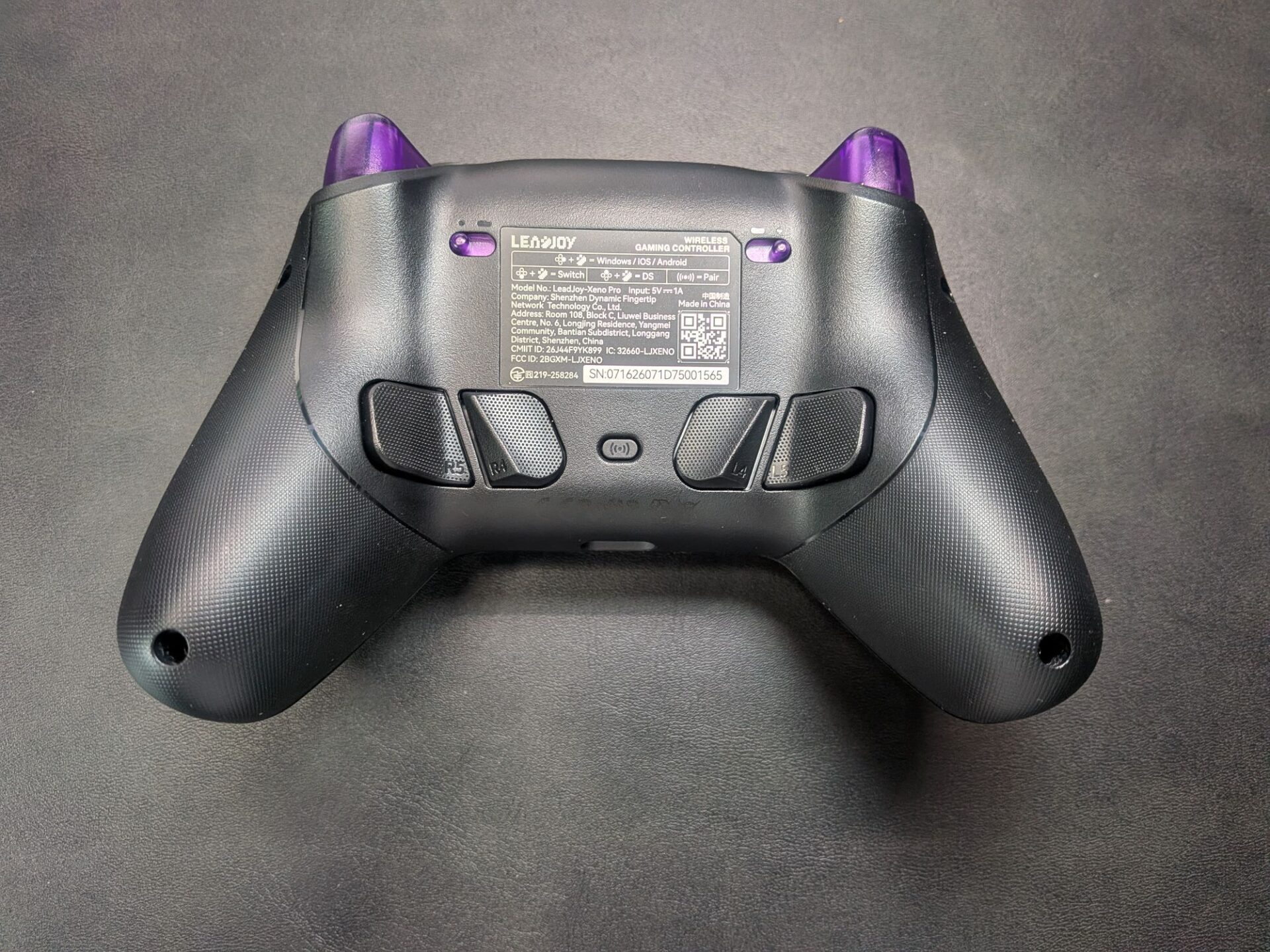 Xeno Pro 背面